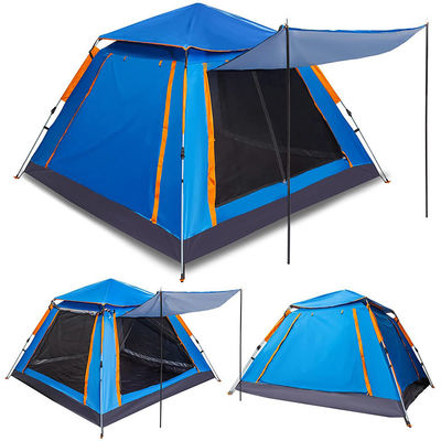 2-3 व्यक्ति पनरोक तत्काल तम्बू 60 सेकंड कैम्पिंग के लिए सेट अप