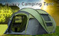 आसान पॉप अप 4 व्यक्ति पनरोक परिवार कैम्पिंग तम्बू स्वचालित सेटअप 2 दरवाजे