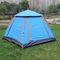 लंबी पैदल यात्रा स्वचालित परिवार तम्बू 3-4 व्यक्ति 1500 मिमी पनरोक बैकपैकिंग तम्बू